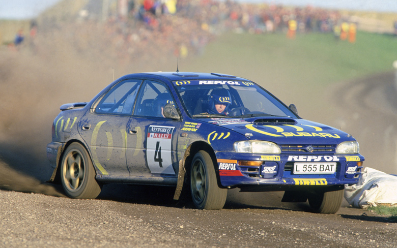 World Rally Championship: “If in doubt, flat out” – Colin McRae in the Subaru Impreza 555 in 1995