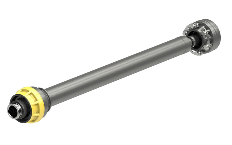 Lightweight modular propshaft for pickup trucks